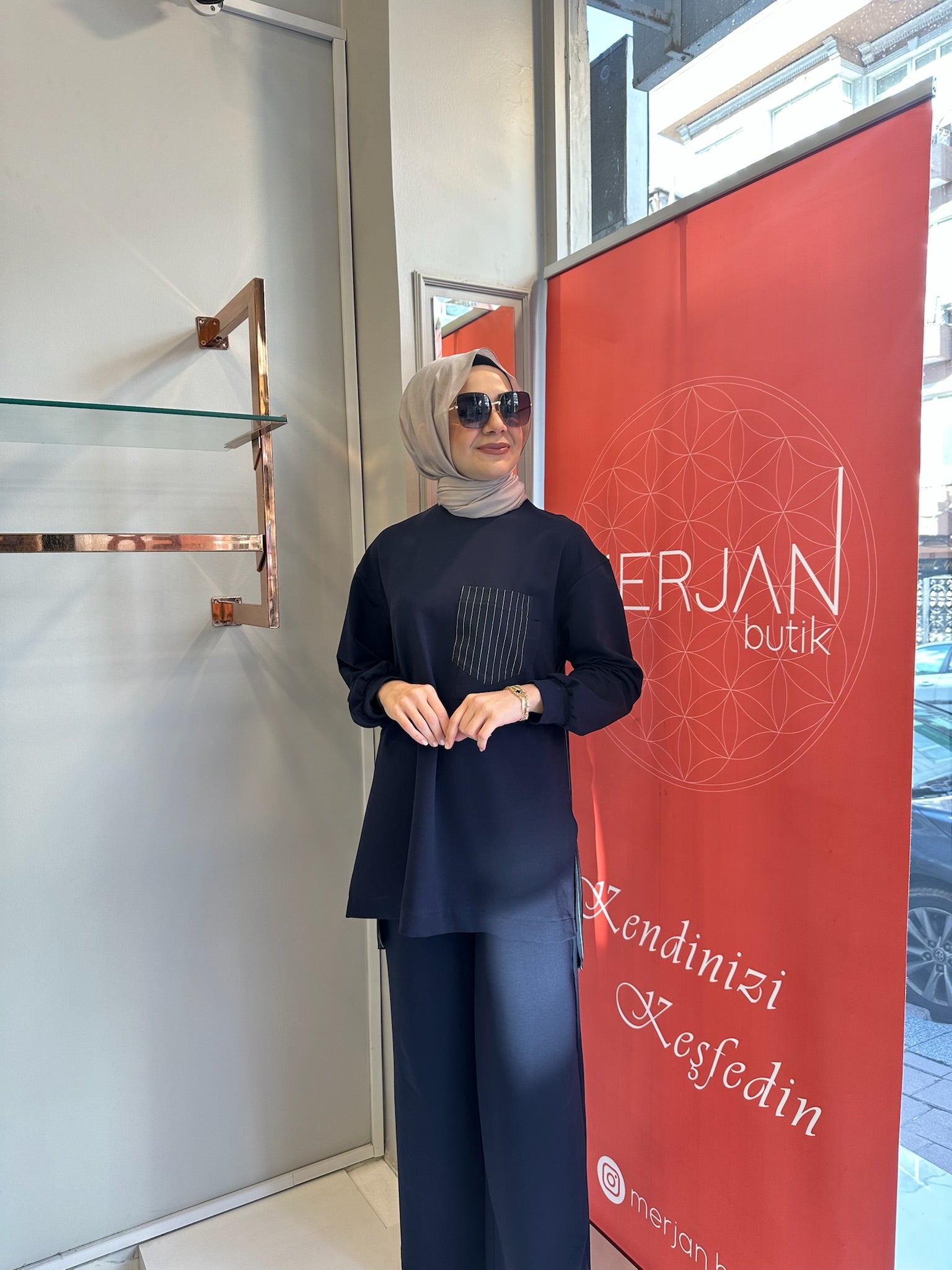 Nurcan Çetin Pantolonlu Takım