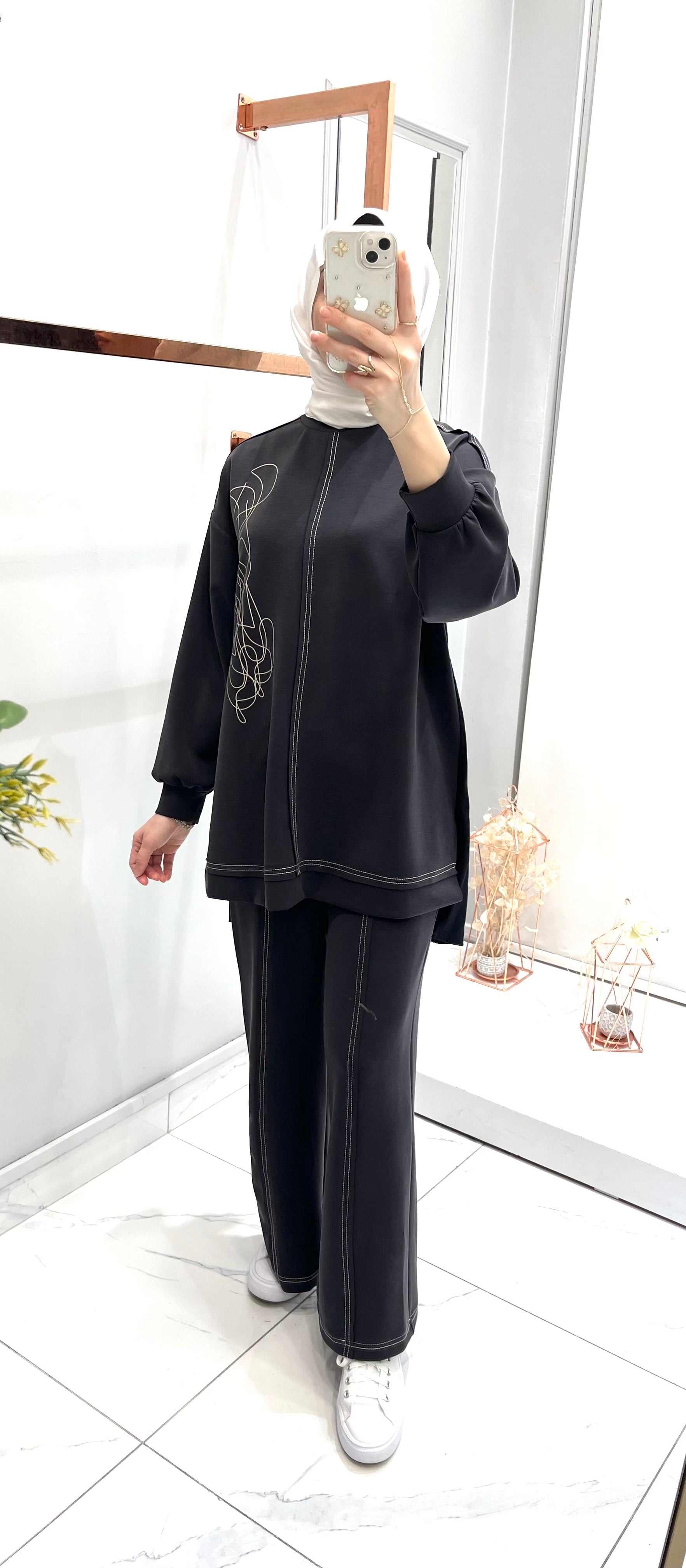 Nurcan Çetin Pantolonlu Takım 26470