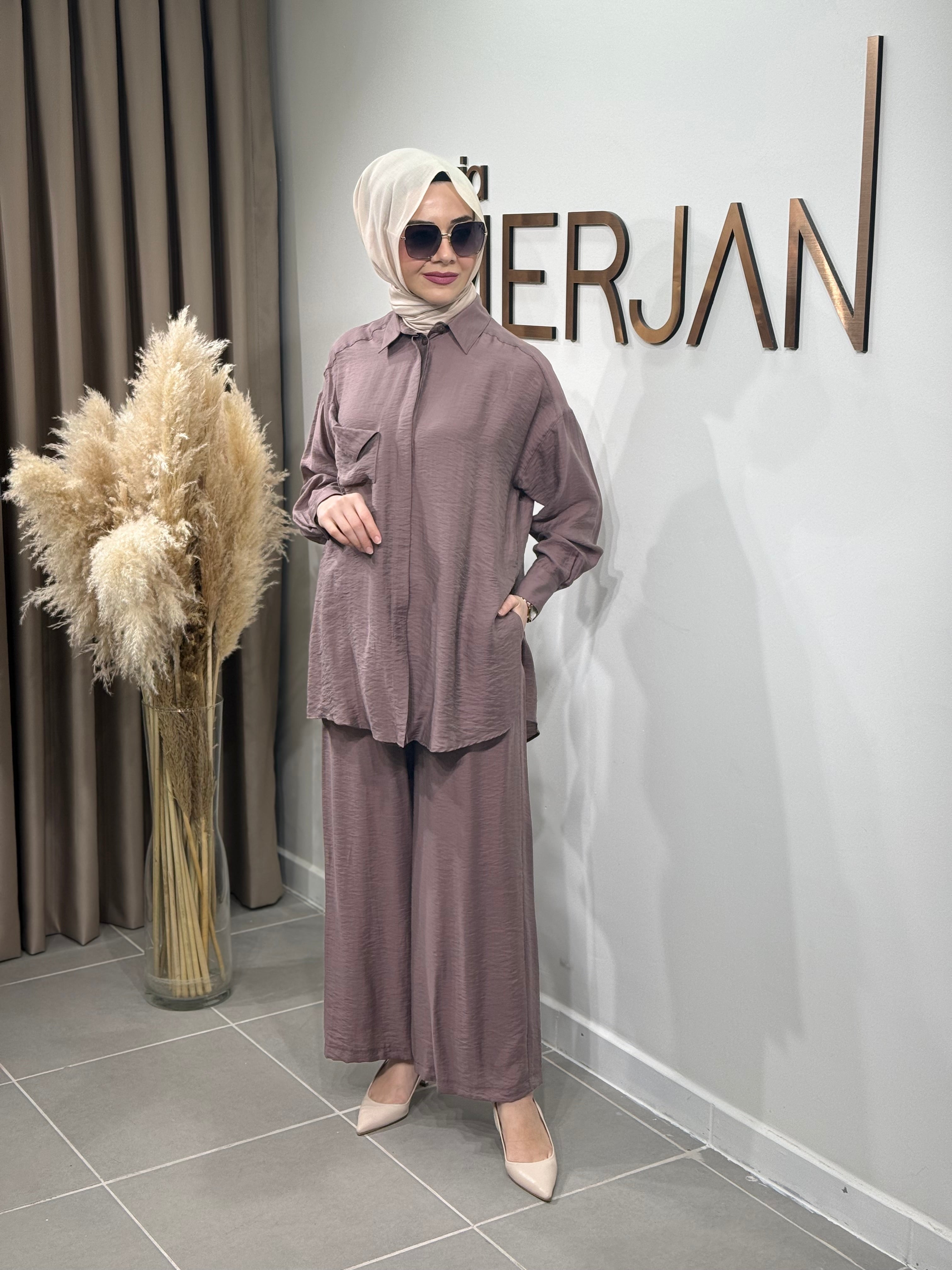AlMarwah Pantolonlu Takım