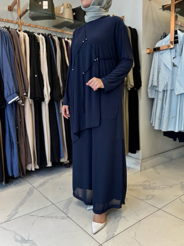 Ceremony şifon detaylı takım