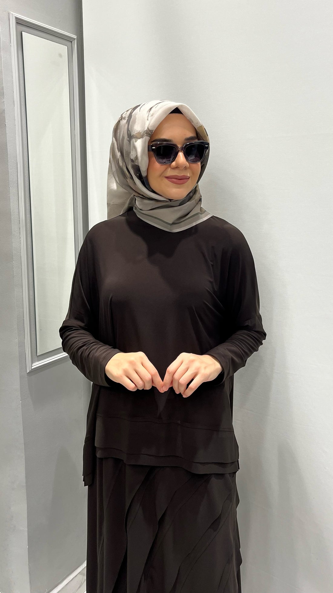 Nurcan Çetin Eteği Çapraz Fırfırlı Takım