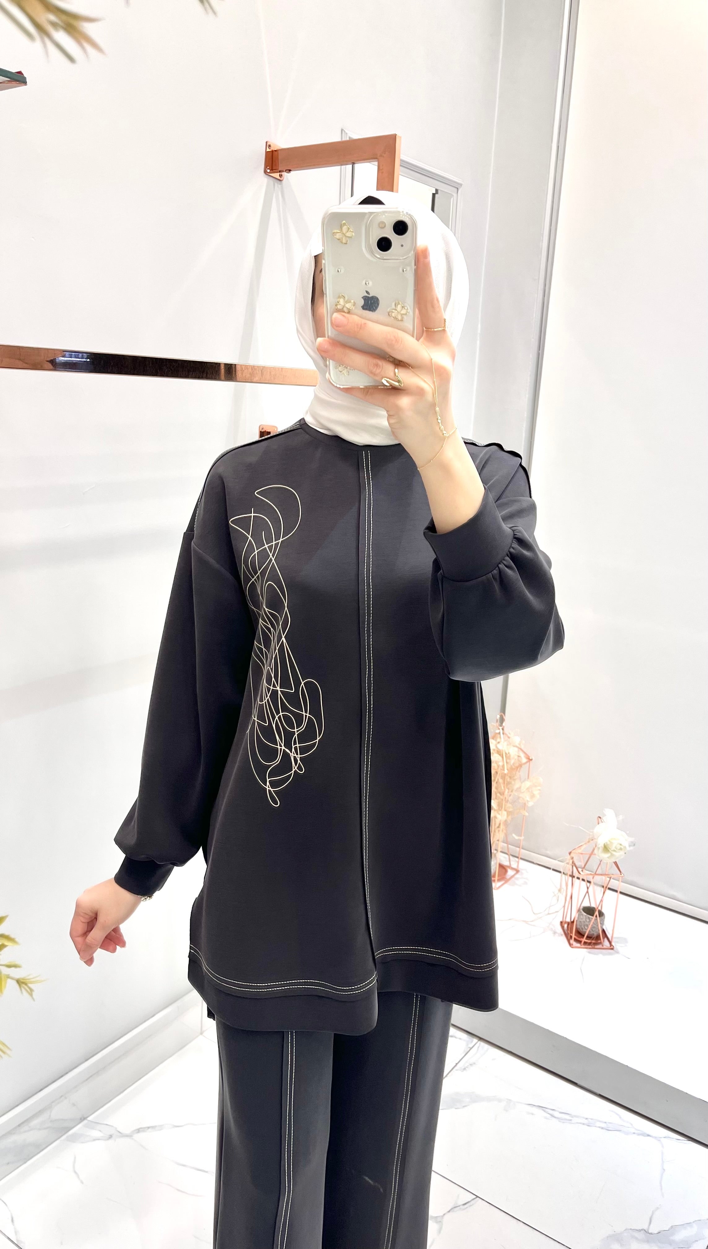 Nurcan Çetin Pantolonlu Takım 26470