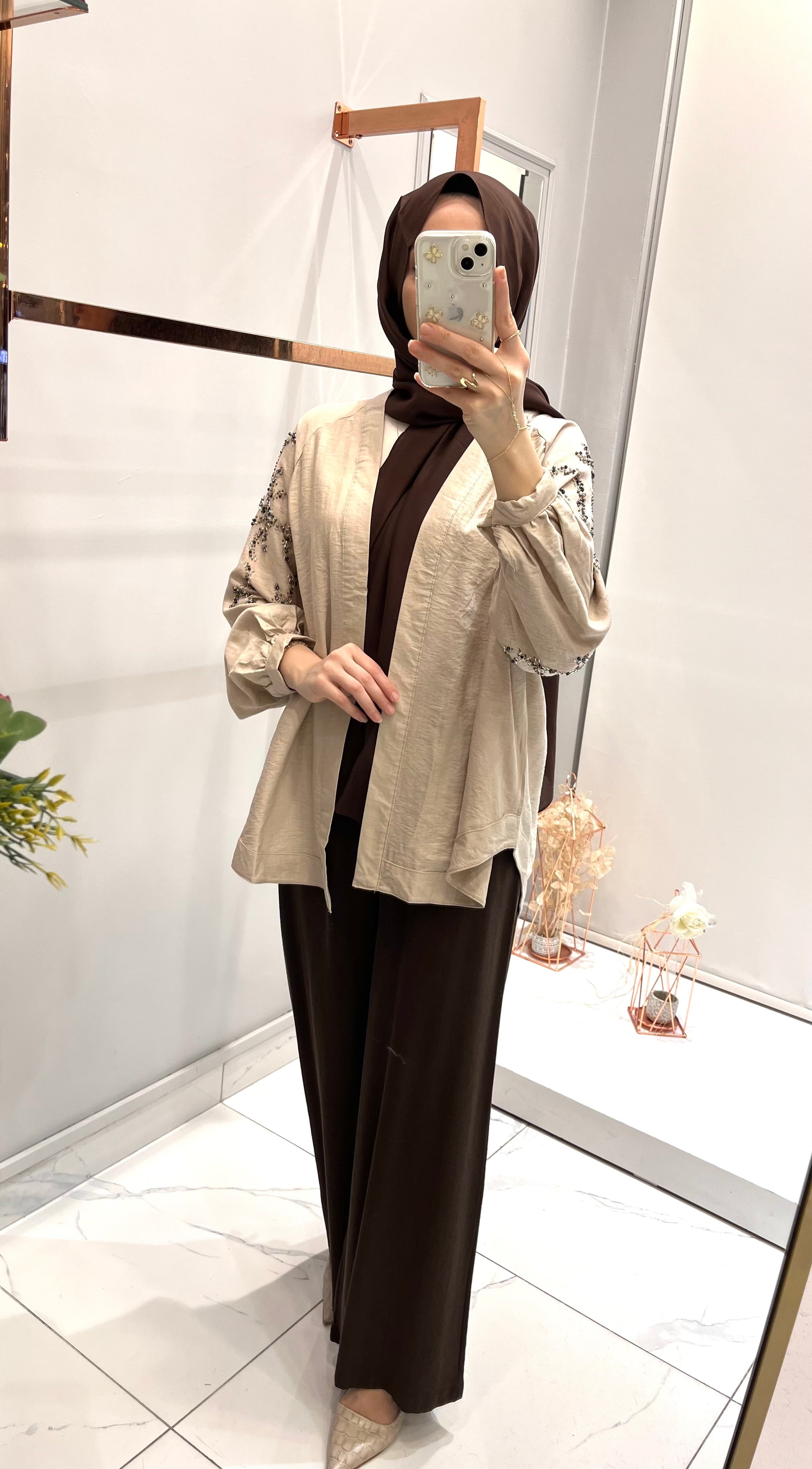 Nakış Detaylı Kimono