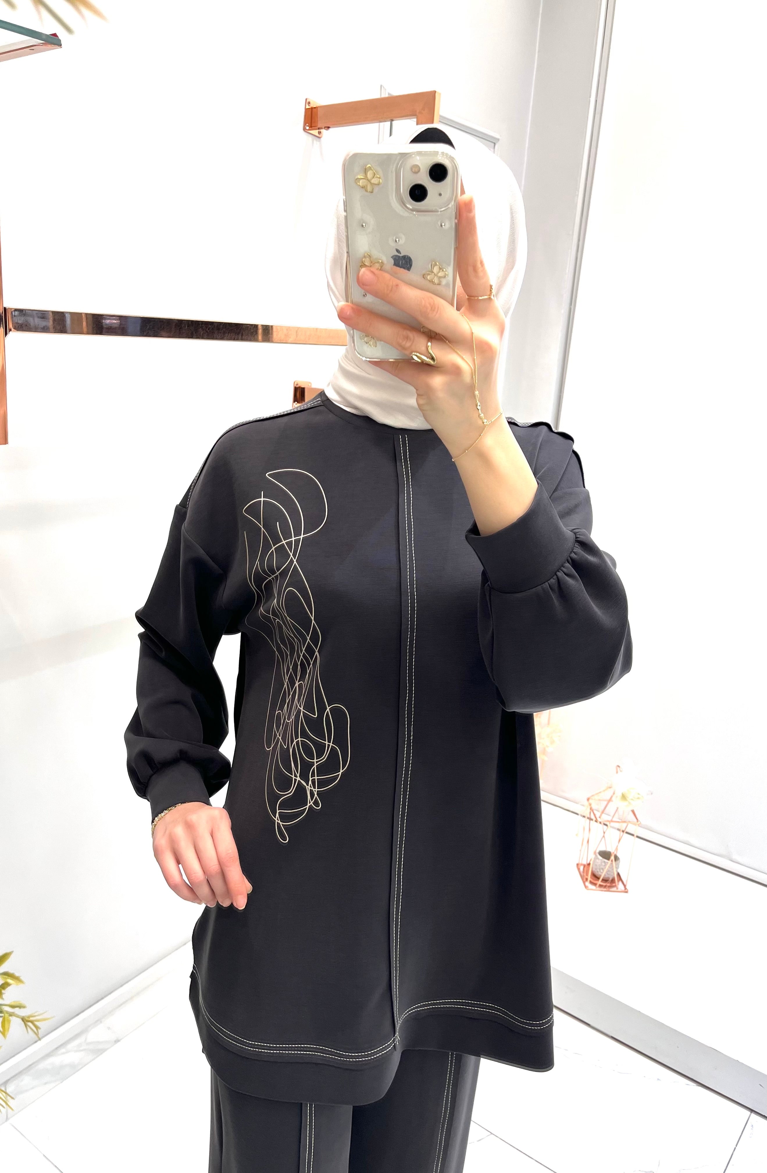 Nurcan Çetin Pantolonlu Takım 26470