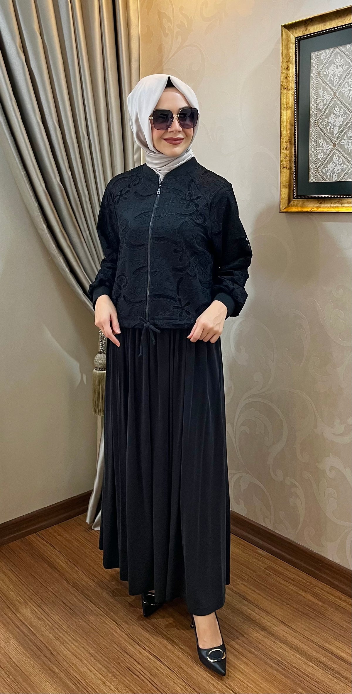 Nurcan Çetin Ribanalı Etekli Takım