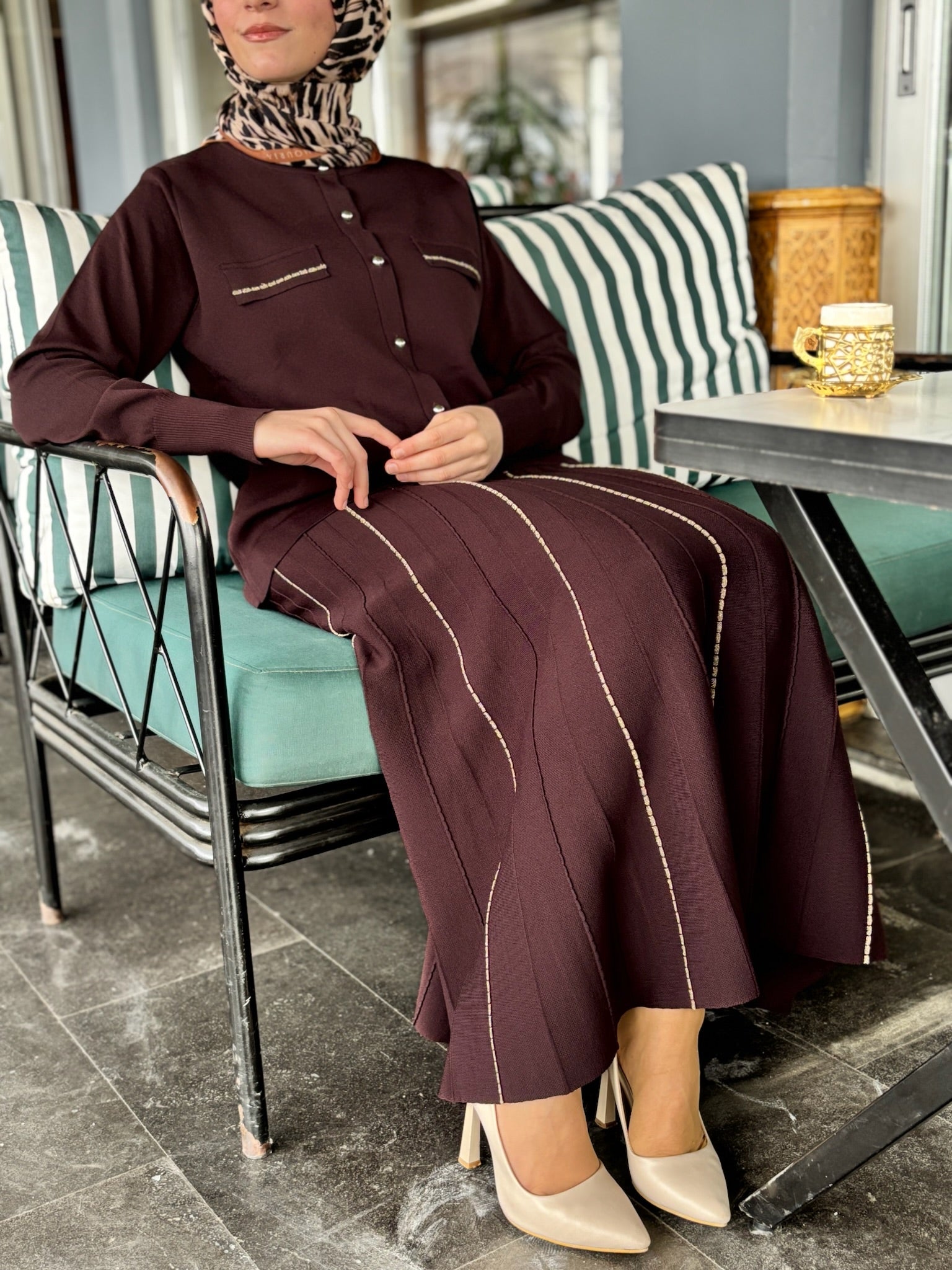 Nuve triko etekli takım