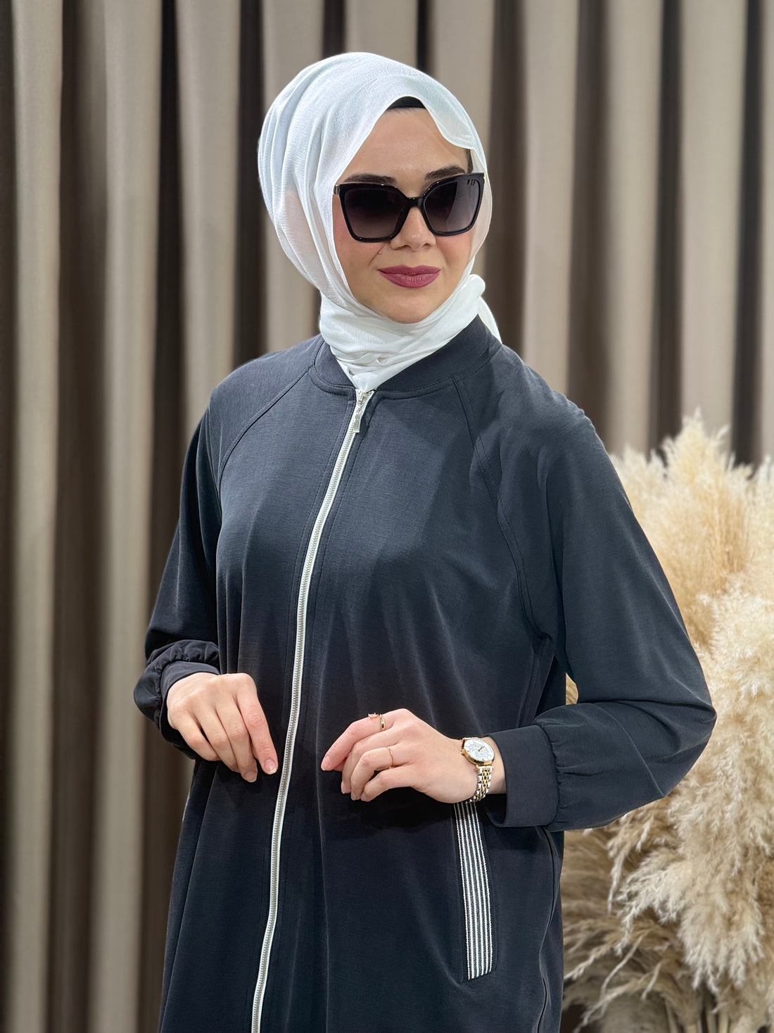 Nurcan Çetin Ribanalı Pantolon Takım