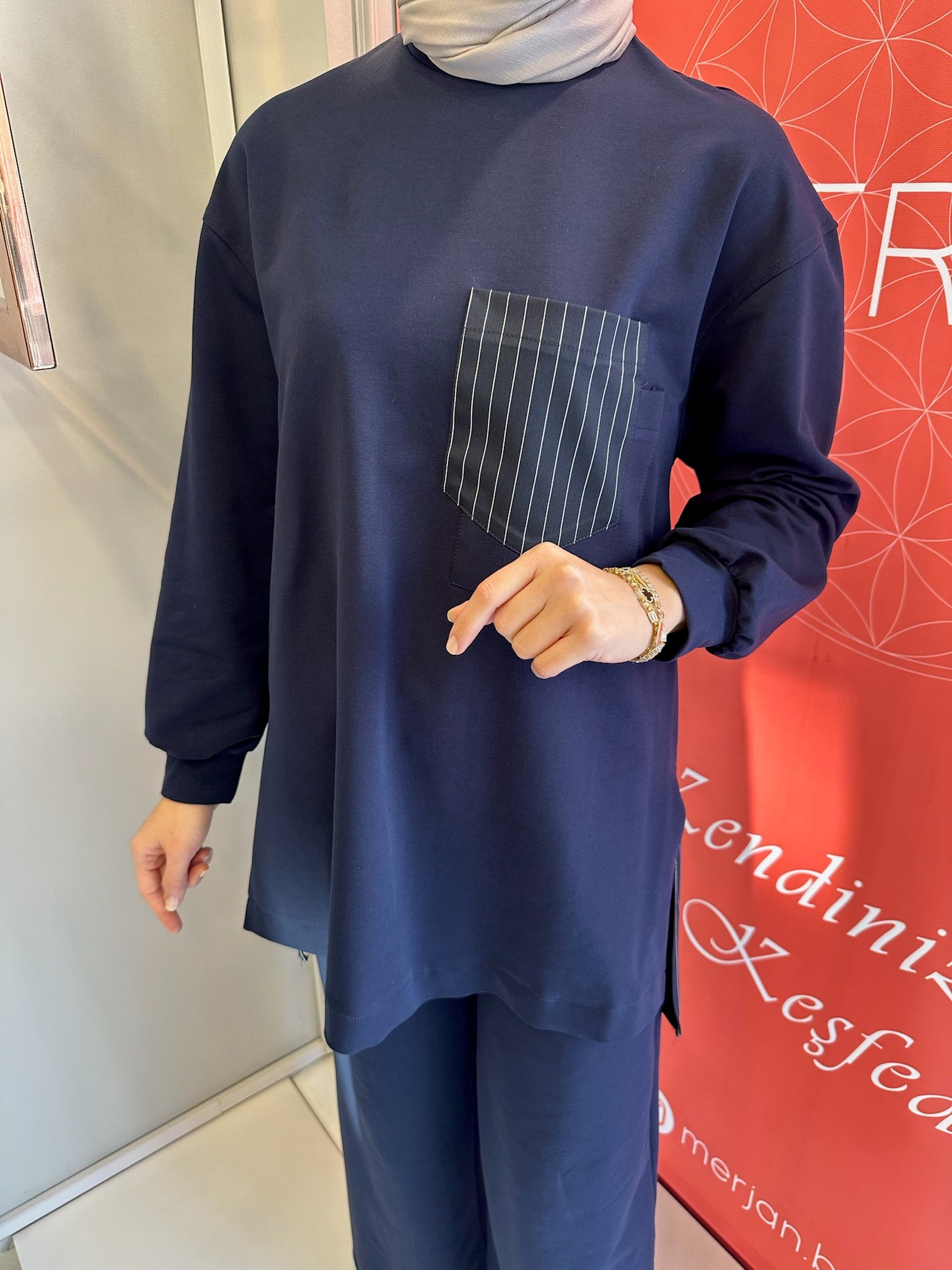 Nurcan Çetin Pantolonlu Takım