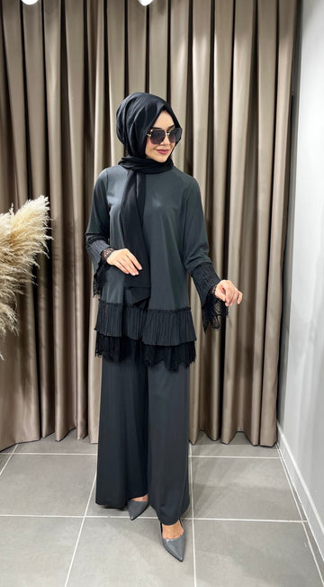 Nurcan Çetin Pantolonlu Takım 26546