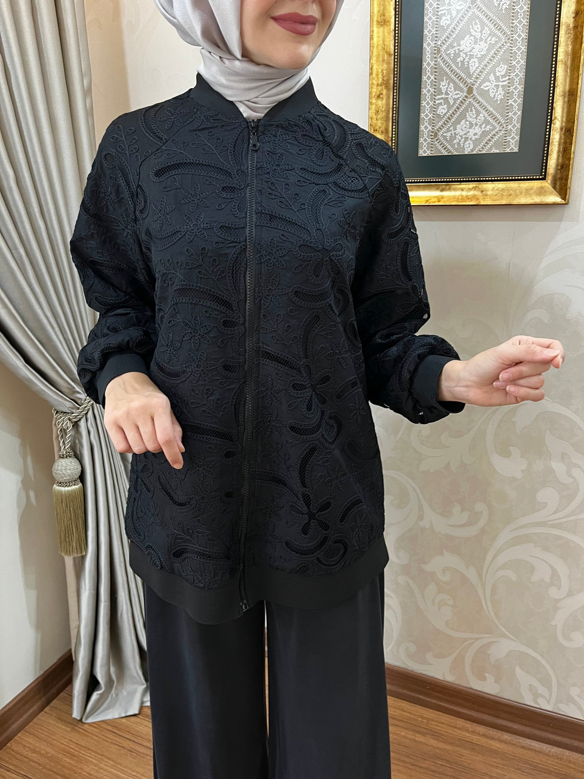 Nurcan Çetin Ribanalı fermuar Kaplı Takım