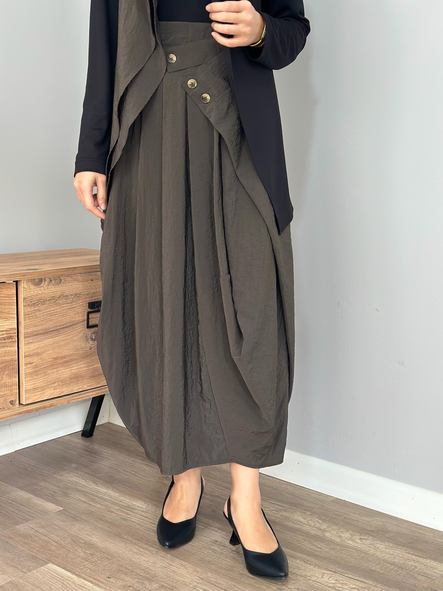 AlMarwah 3'lü Etekli Takım