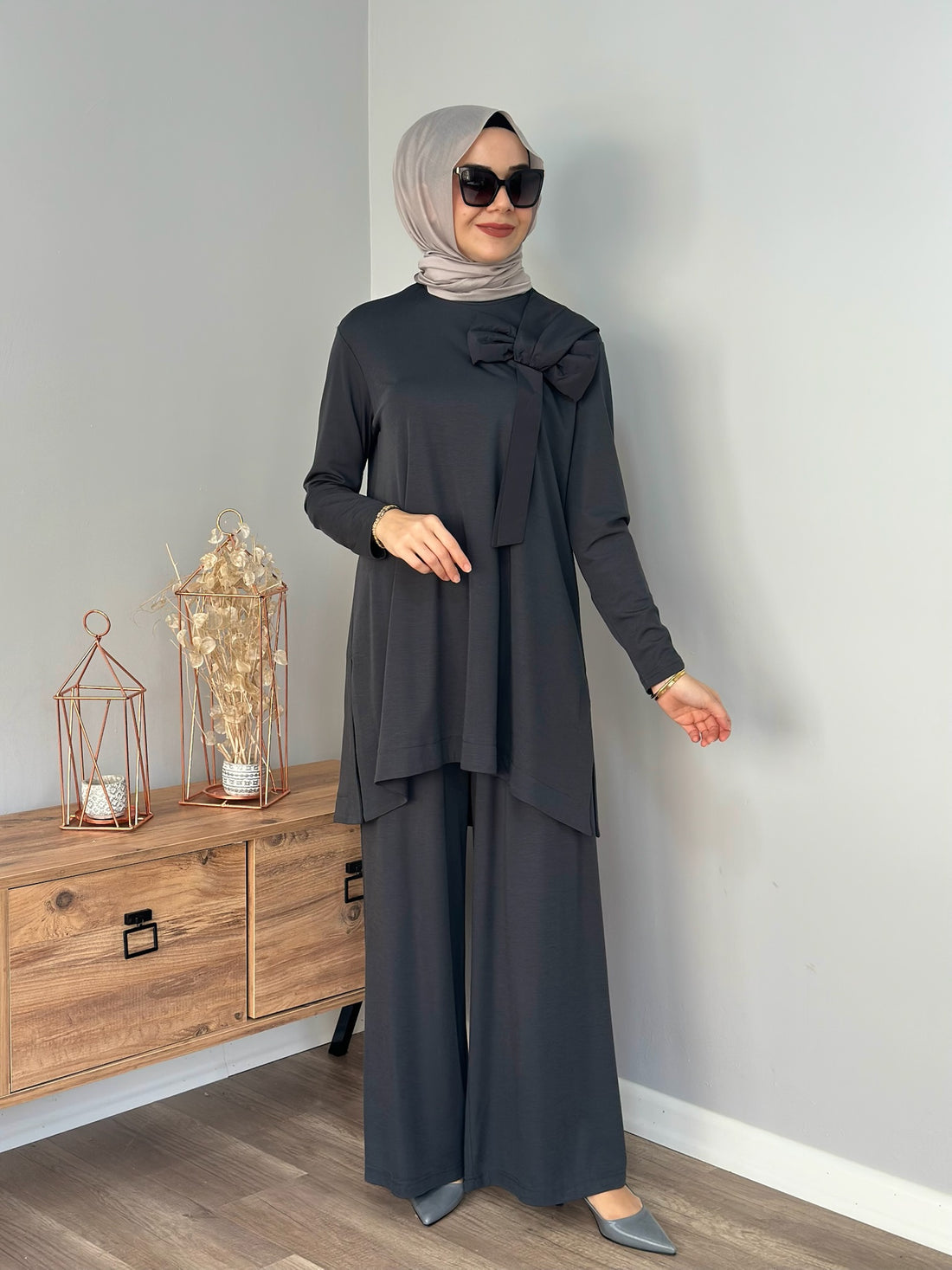 Nurcan Çetin Pantolonlu Takım