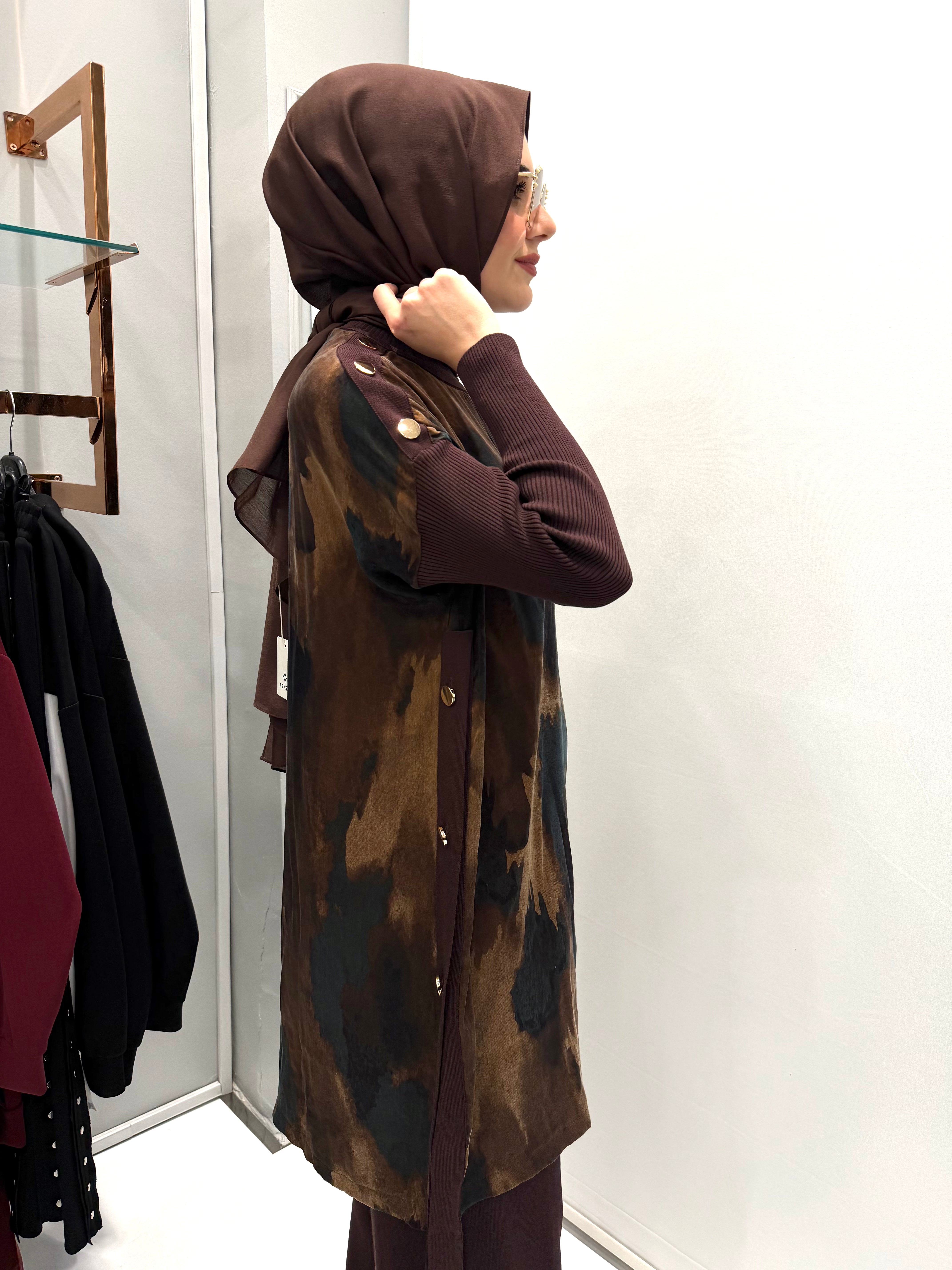 İpek Qupra Uzun Triko