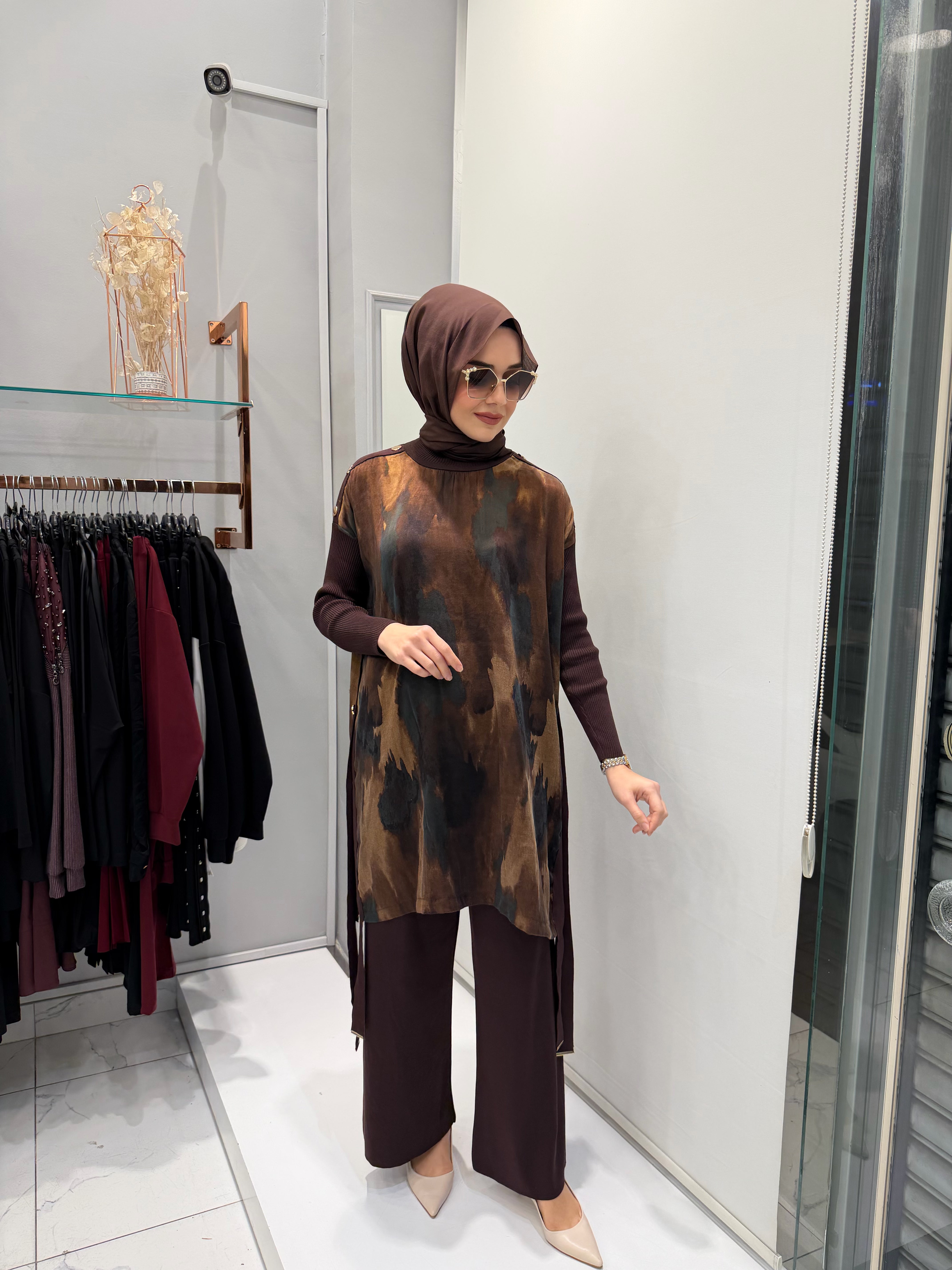 İpek Qupra Uzun Triko