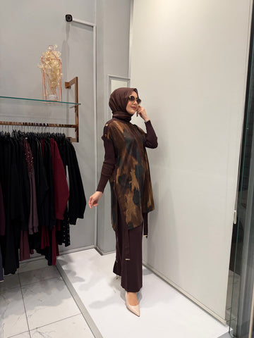 İpek Qupra Uzun Triko