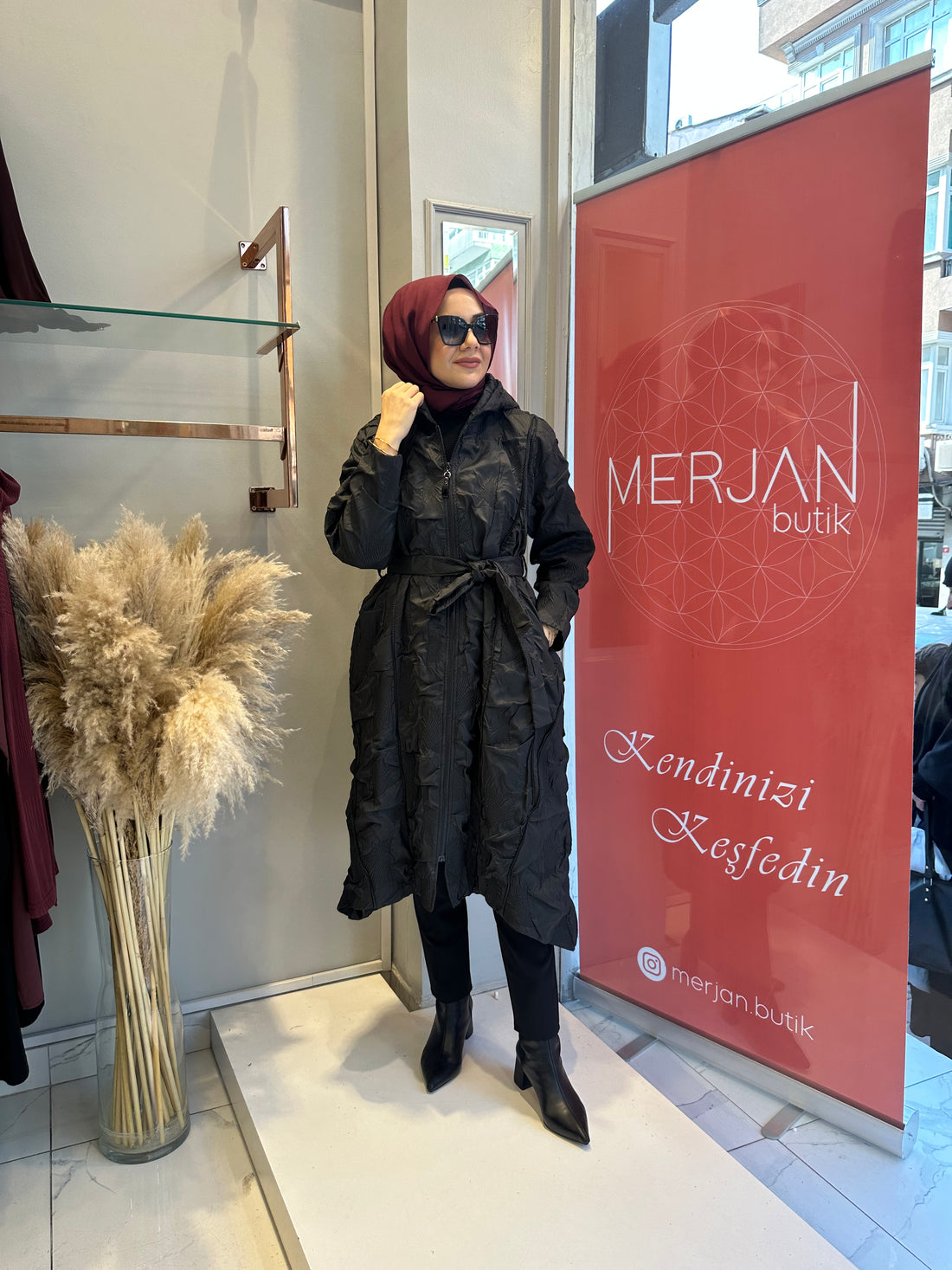 Ceremony Santana Fermuarlı Kap