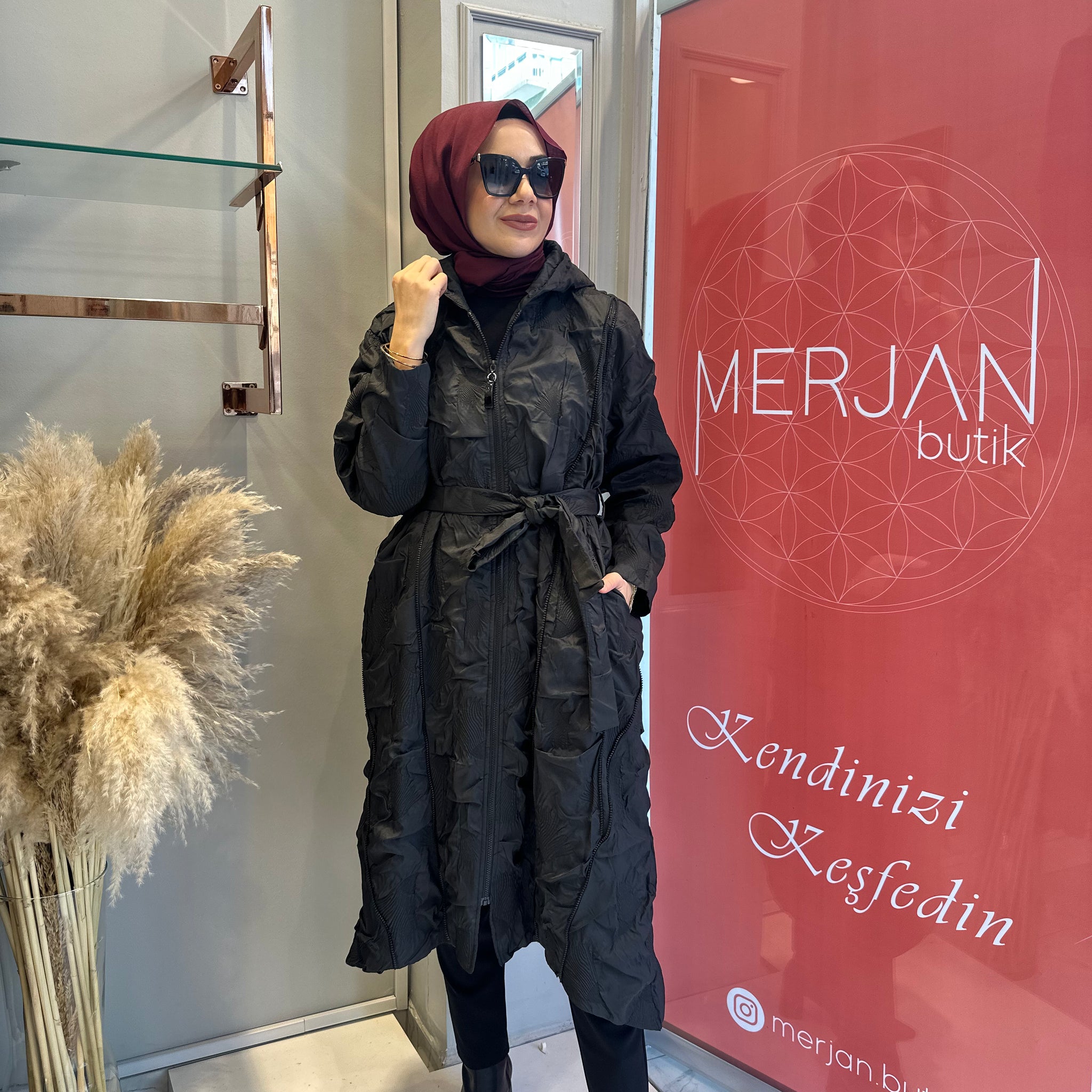 Ceremony Santana Fermuarlı Kap