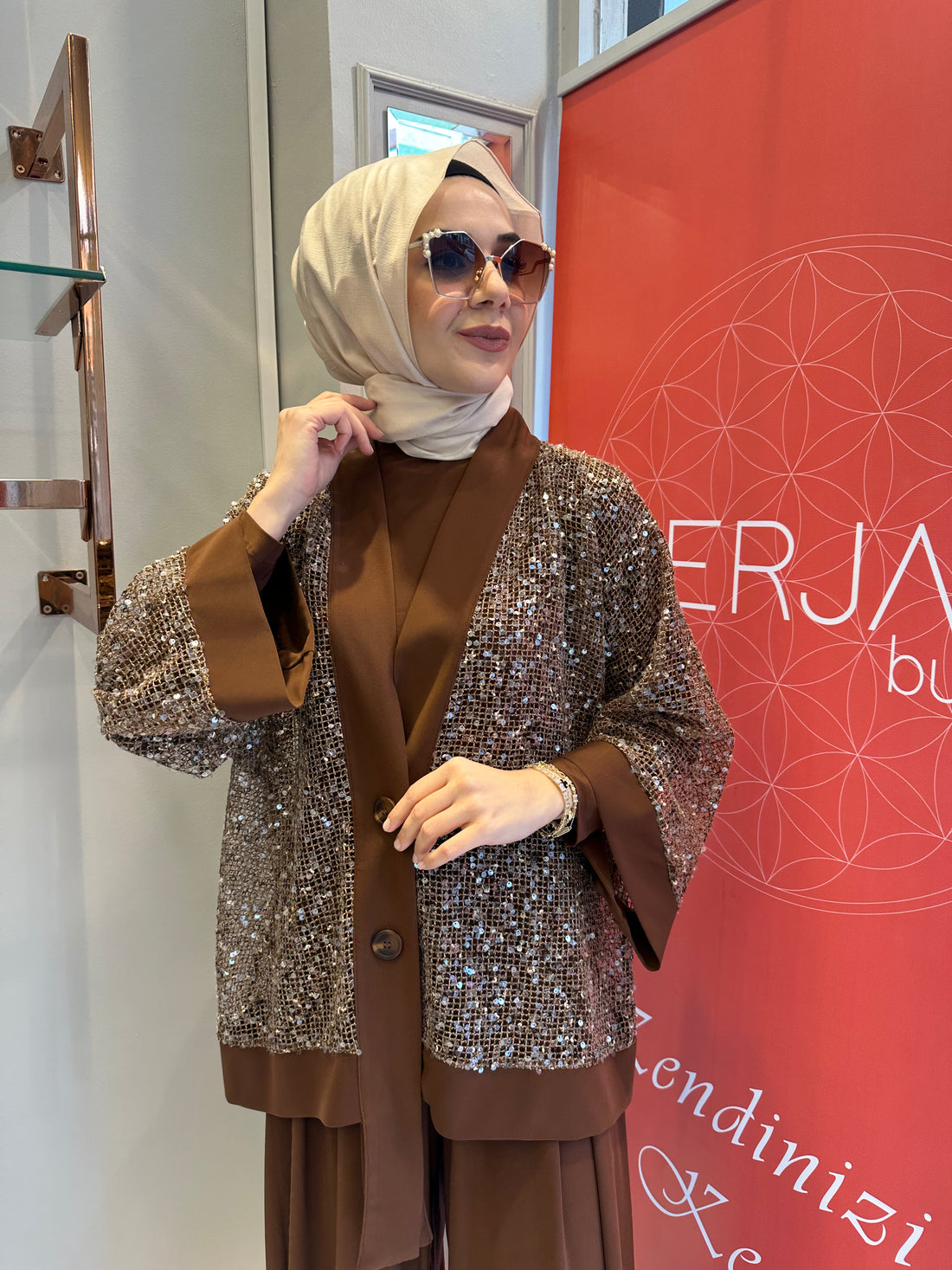 Kahverengi Sandy Takım