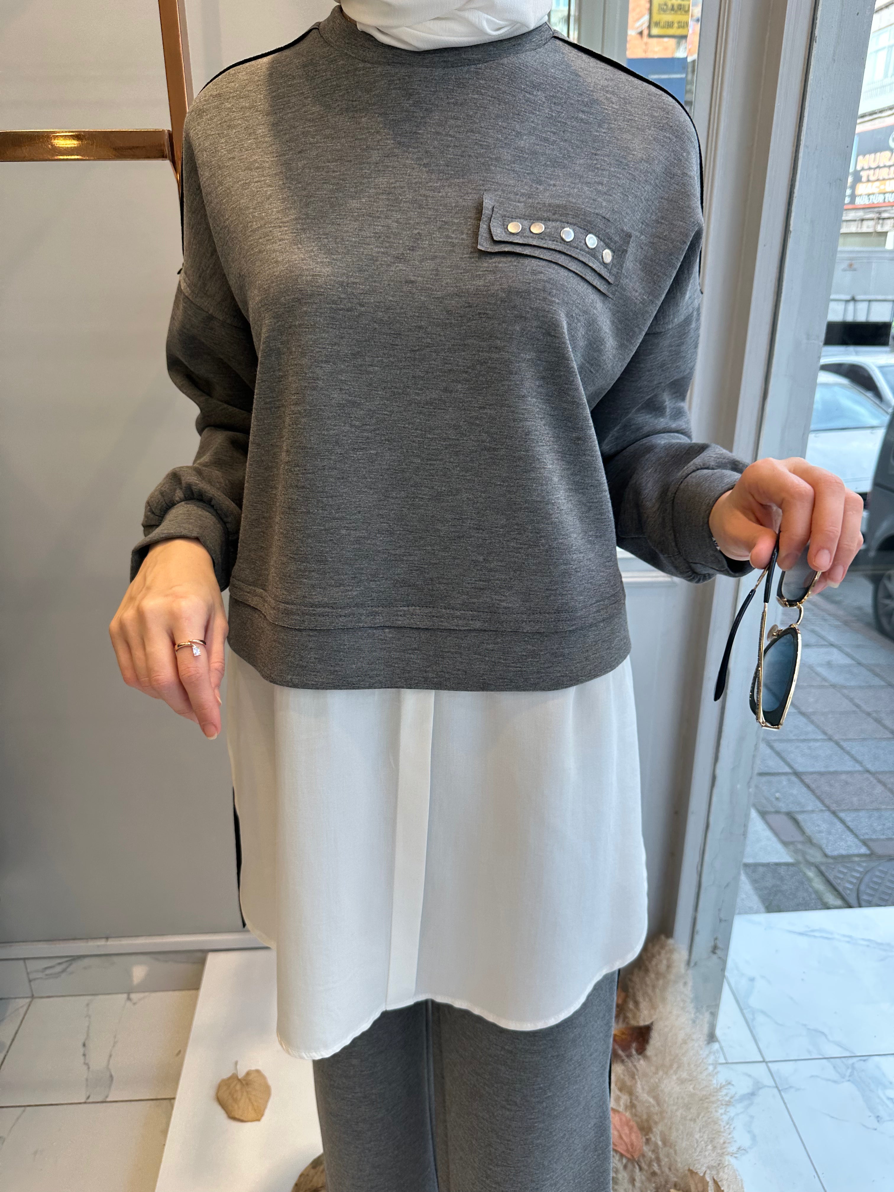 Nurcan Çetin Pantolonlu Takım