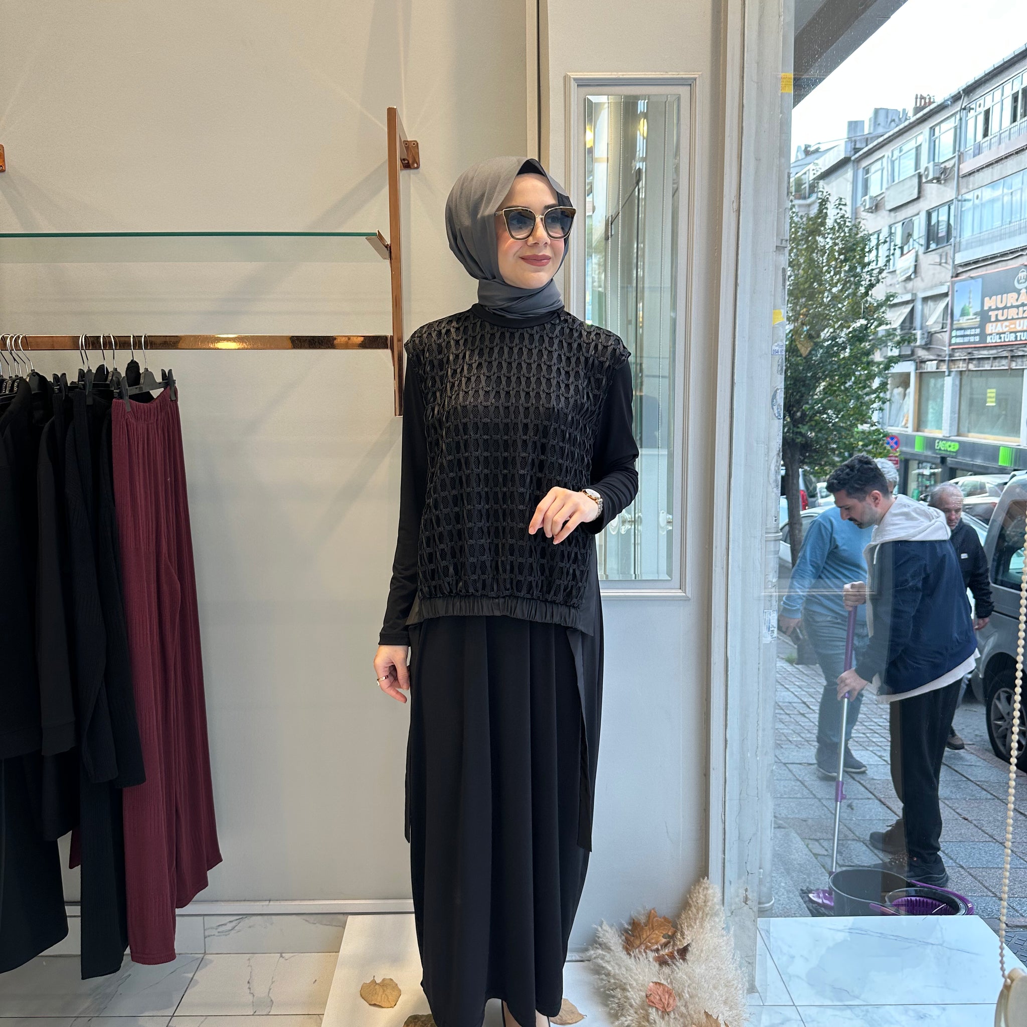 Nurcan Çetin İkili Elbise Takım