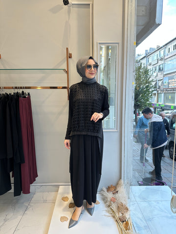 Nurcan Çetin İkili Elbise Takım