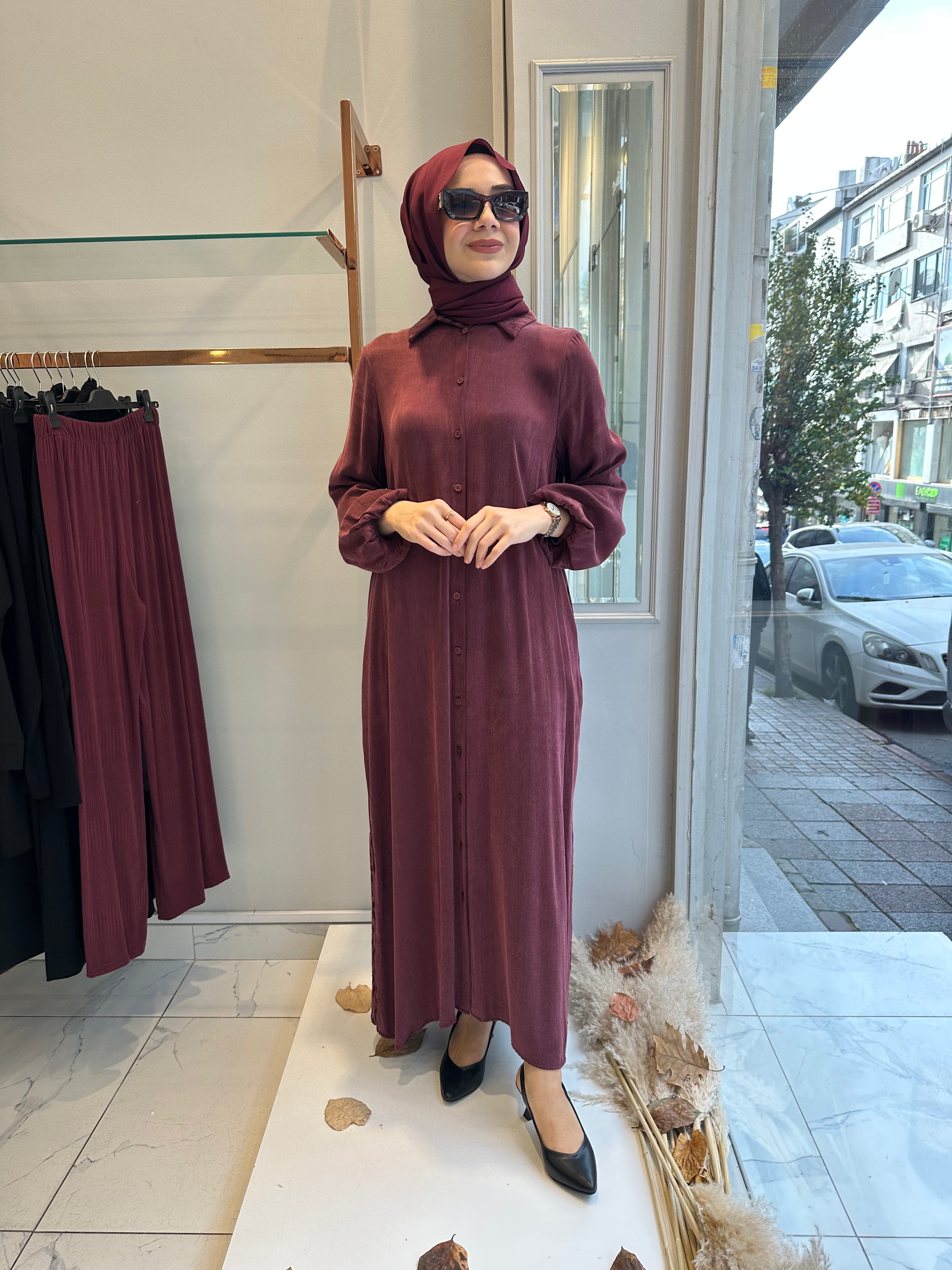 Qupra Gömlek Elbise