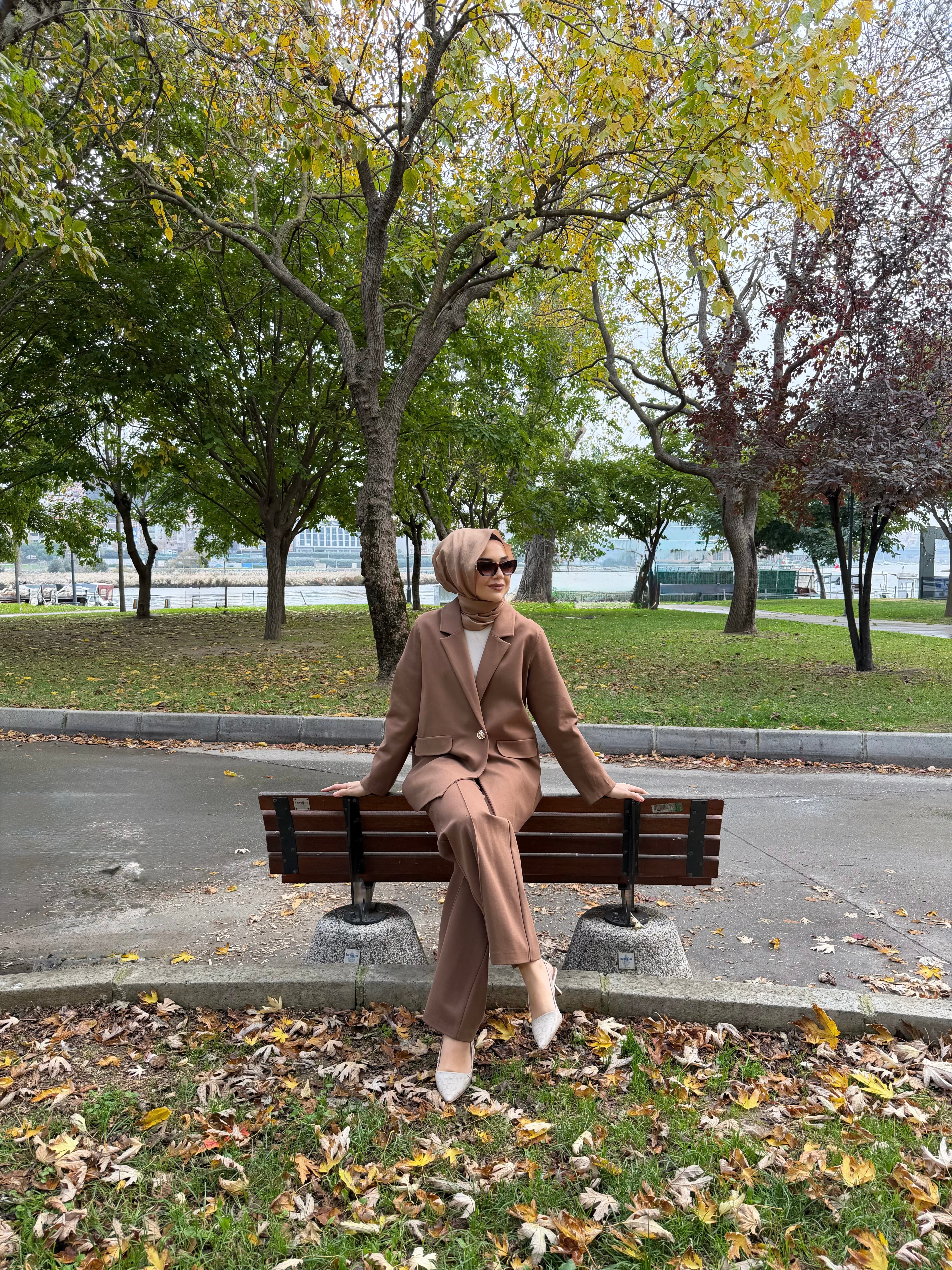 Nervürlü çelik pantolon